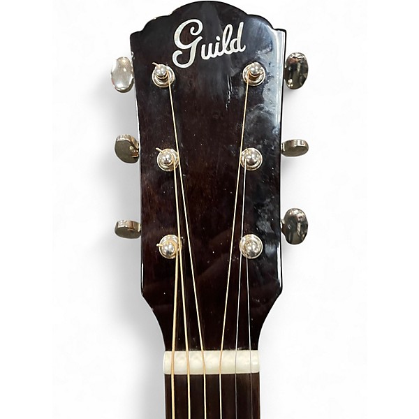 Used Guild DS-240 Sunburst Acoustic Guitar