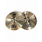 Used MEINL 14in HCS Hi Hat Pair Cymbal thumbnail