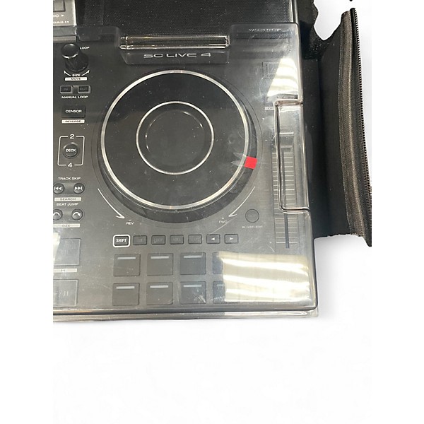 Used Denon DJ SC LIVE 4 With Deck Saver and Soft Case DJ Mixer