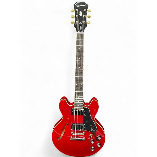 Used Epiphone ES339 Cherry Hollow Body Electric Guitar