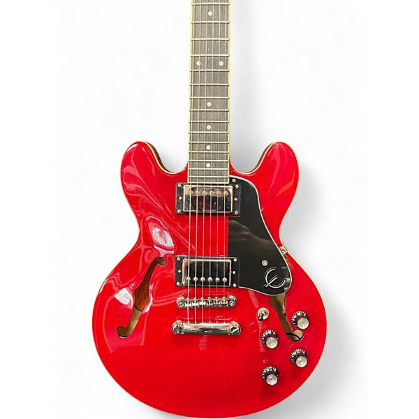 Used Epiphone ES339 Cherry Hollow Body Electric Guitar