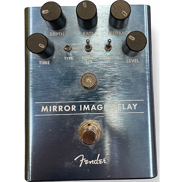 Used Fender MIRROR IMAGE DELAY Effect Pedal
