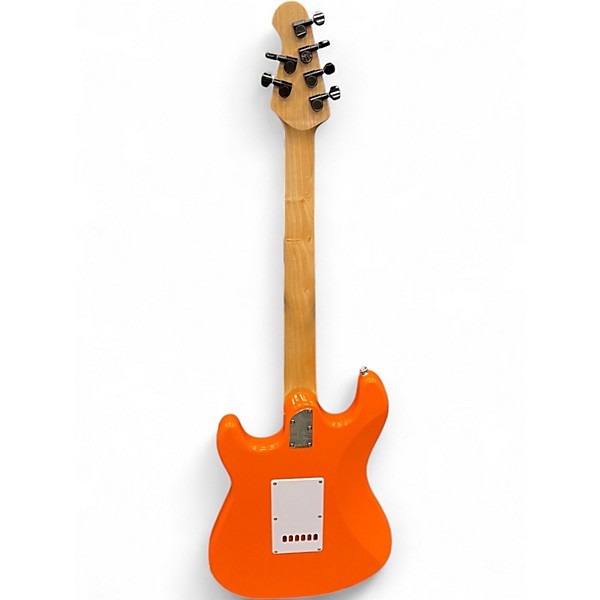 Used Sterling by Music Man Cutlass CT20 Orange Solid Body Electric Guitar