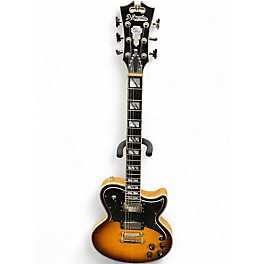 Used D'Angelico DELUXE ATLANTIC 2 Color Sunburst Solid Body Electric Guitar