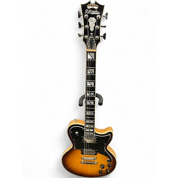 Used D'Angelico DELUXE ATLANTIC 2 Color Sunburst Solid Body Electric Guitar