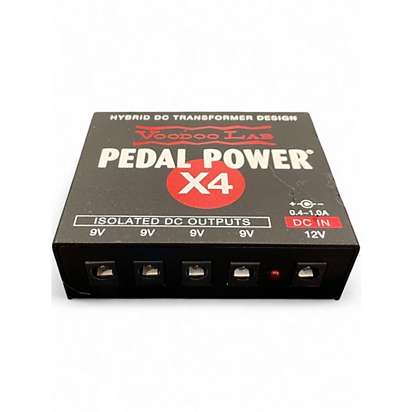 Used Voodoo Lab Pedal Power X4 Power Supply