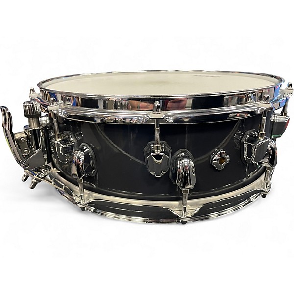Used Mapex 14in Black Panther Blade Snare Black Chrome Drum