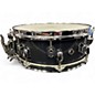 Used Mapex 14in Black Panther Blade Snare Black Chrome Drum