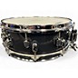Used Mapex 14in Black Panther Blade Snare Black Chrome Drum