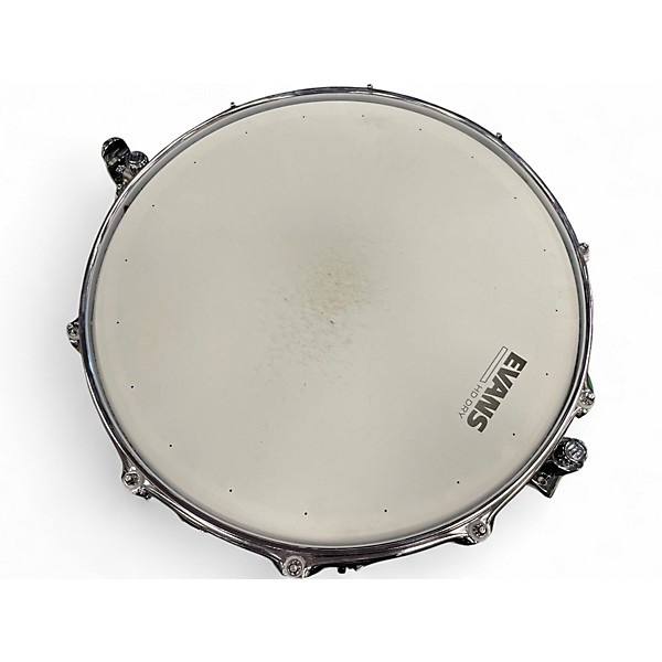 Used Mapex 14in Black Panther Blade Snare Black Chrome Drum