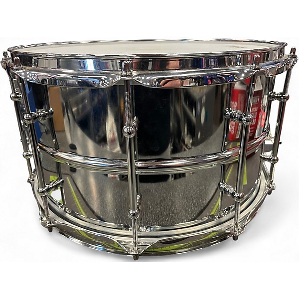 Used Ludwig 8X14 Supralite Snare Chrome Drum