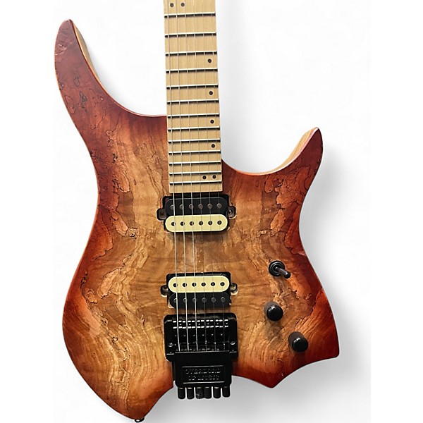 Used Goc Materia Spalted maple Natural Solid Body Electric Guitar