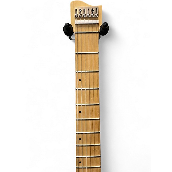 Used Goc Materia Spalted maple Natural Solid Body Electric Guitar