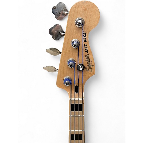 Used Squier Affinity Jazz Bass Olympic White Electric Bass Guitar