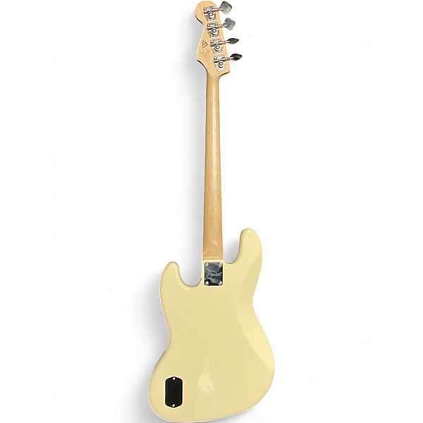 Used Squier Affinity Jazz Bass Olympic White Electric Bass Guitar