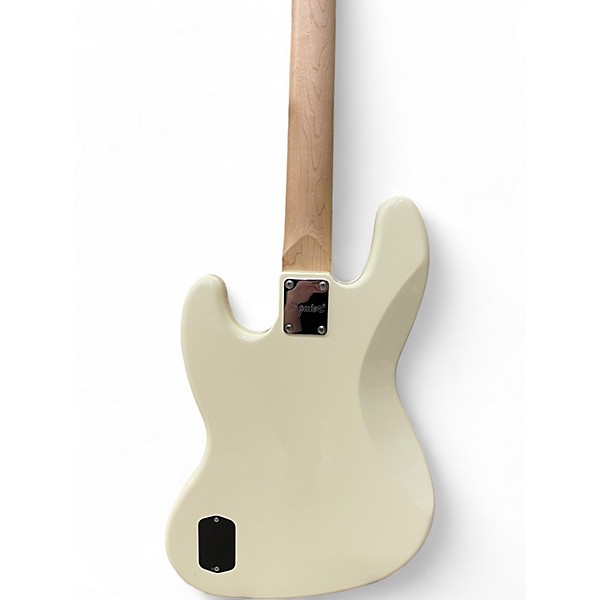 Used Squier Affinity Jazz Bass Olympic White Electric Bass Guitar