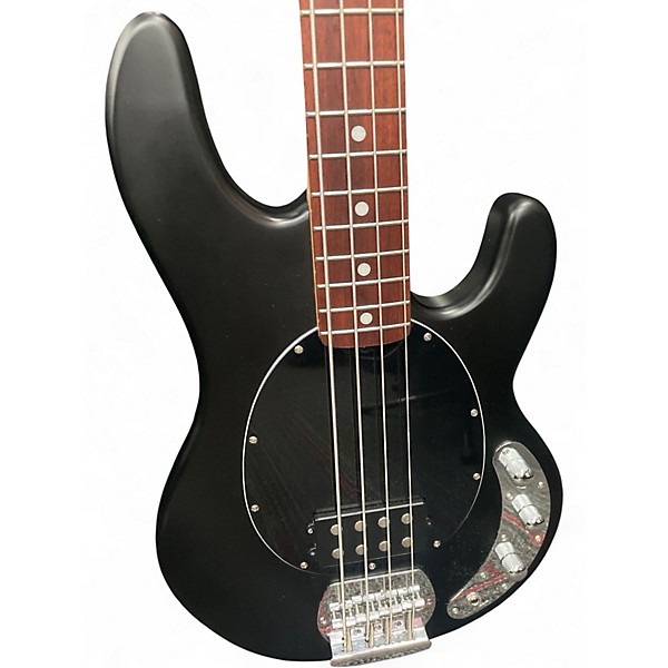 Used Sterling by Music Man STINGRAY BLACK Electric Bass Guitar