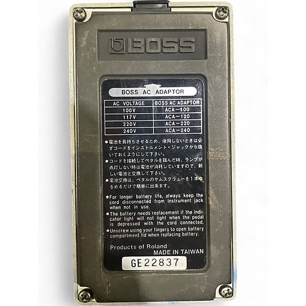 Used BOSS COMPRESSION SUSTAIN CS3 Effect Pedal