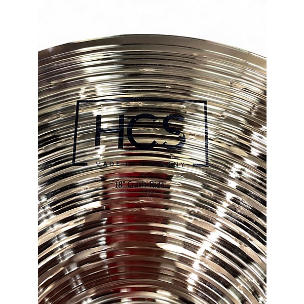 Used MEINL 18in HCS Crash Ride Cymbal