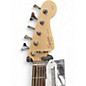 Used Squier Affinity Jazz Bass V 5 String Black and White Electric Bass Guitar