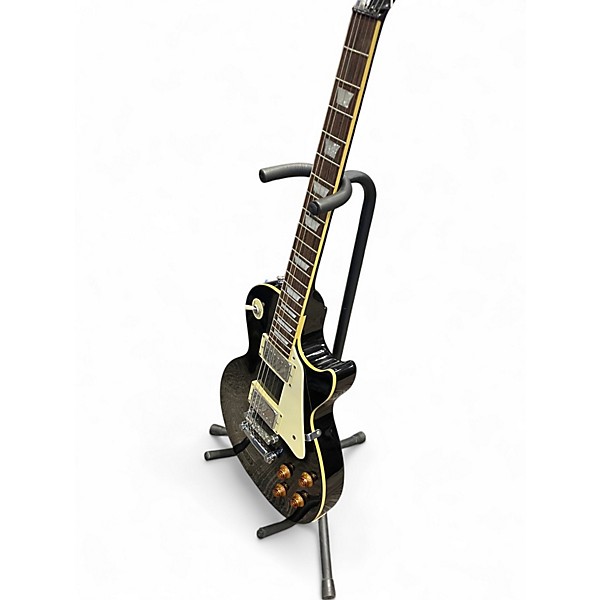 Used Epiphone Les Paul Standard Black Solid Body Electric Guitar
