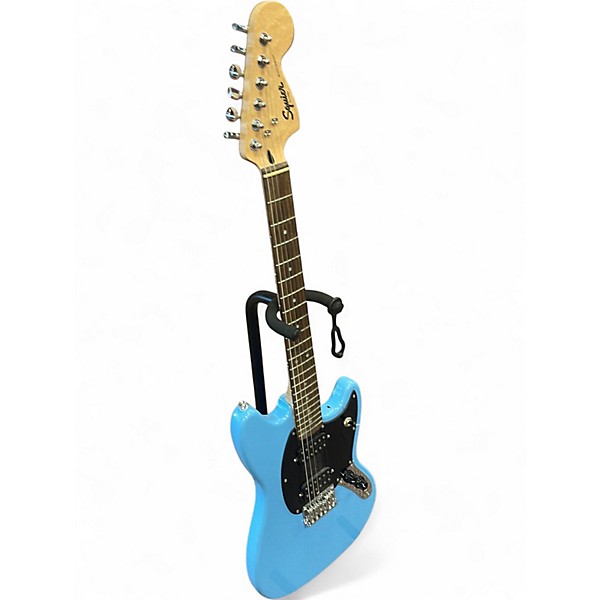 Used Squier Sonic Mustang HH Blue Solid Body Electric Guitar
