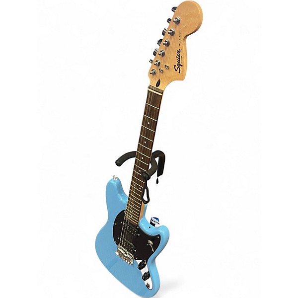 Used Squier Sonic Mustang HH Blue Solid Body Electric Guitar