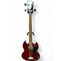 Used Epiphone EB0 Cherry Electric Bass Guitar thumbnail