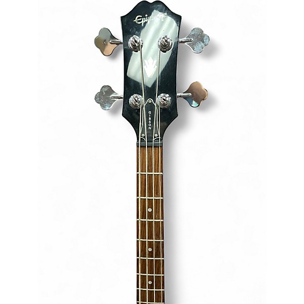 Used Epiphone EB0 Cherry Electric Bass Guitar