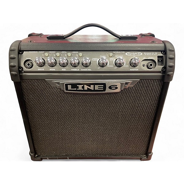 Used Line 6 Spider III 15 1X8 15W Guitar Combo Amp