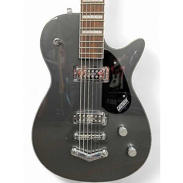 Used Gretsch Guitars G5260 Electromatic Jet Baritone Metallic Grey Baritone Guitars