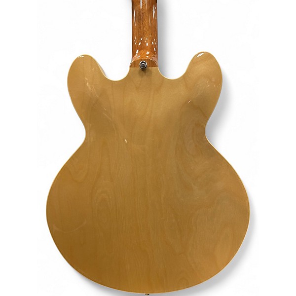 Used 2022 Epiphone Casino Natural Hollow Body Electric Guitar