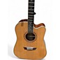 Used Washburn WD10CE Natural Acoustic Guitar