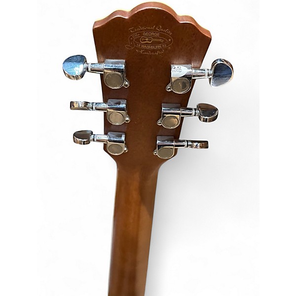 Used Washburn WD10CE Natural Acoustic Guitar