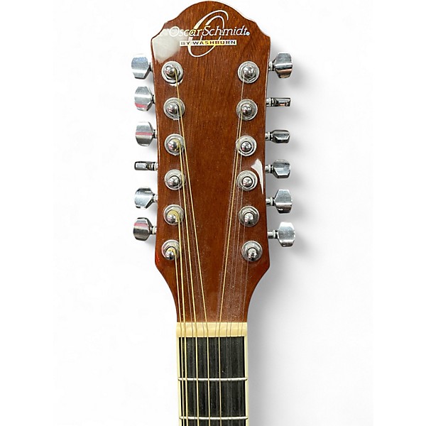 Used Oscar Schmidt OD312-A Natural 12 String Acoustic Guitar