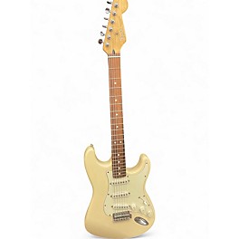 Used Fender Standard Stratocaster White Solid Body Electric Guitar