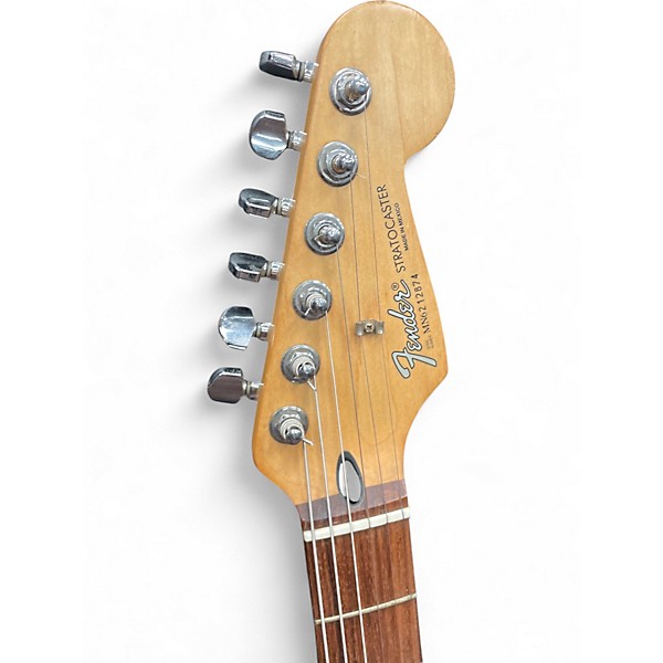 Used Fender Standard Stratocaster White Solid Body Electric Guitar
