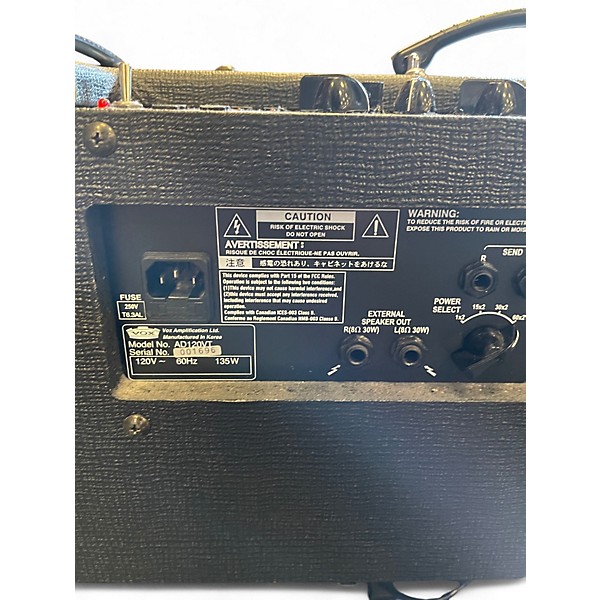 Used VOX AD120VT 120W Valvetronix Guitar Combo Amp