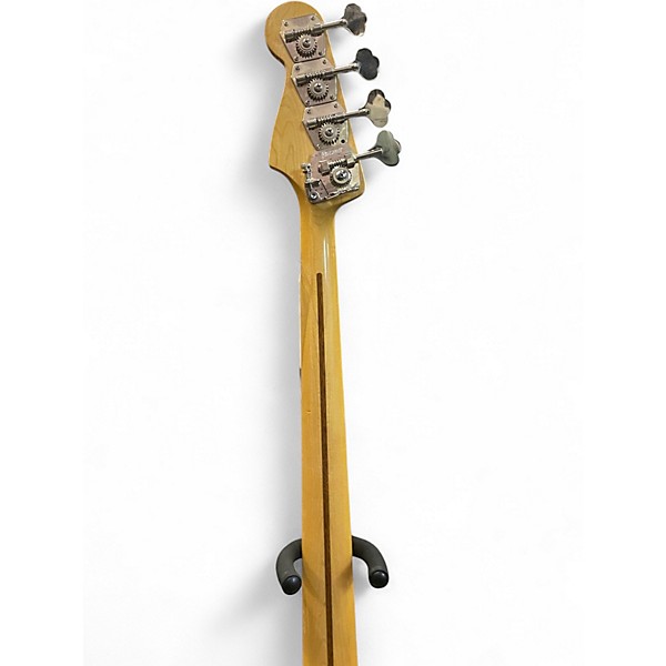 Used Fender Marcus Miller Signature Jazz Bass Natural Electric Bass Guitar
