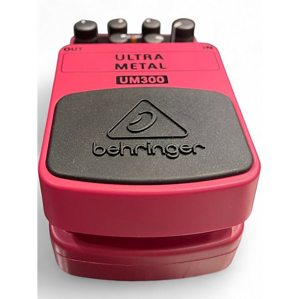 Used Behringer UM300 Ultra Metal Distortion Effect Pedal