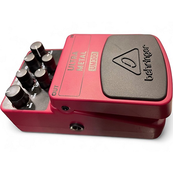 Used Behringer UM300 Ultra Metal Distortion Effect Pedal