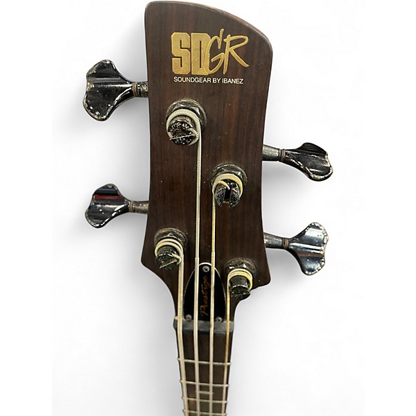 Used Ibanez SR4000E Prestige Natural Electric Bass Guitar