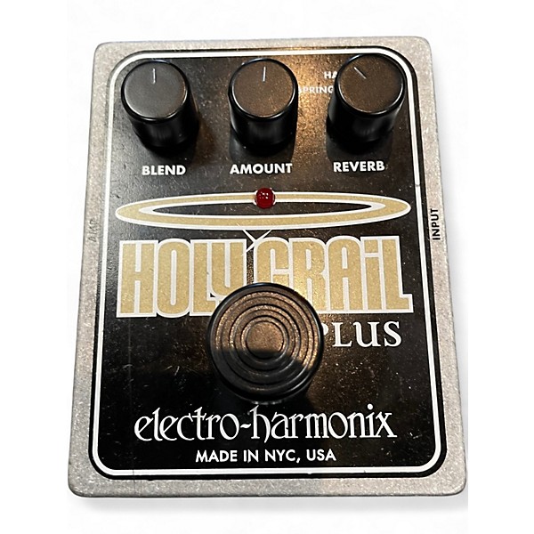 Used Electro-Harmonix Holy Grail Plus Reverb Effect Pedal