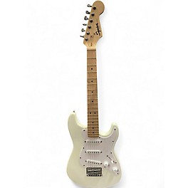Used Squier Mini Affinity Stratocaster White Electric Guitar
