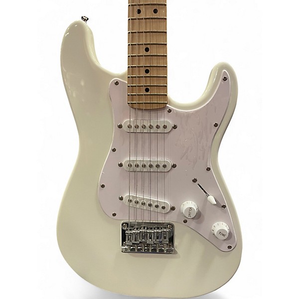 Used Squier Mini Affinity Stratocaster White Electric Guitar