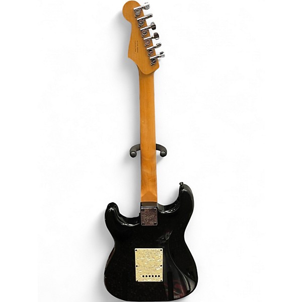 Used Squier Stratocaster HSS Black Solid Body Electric Guitar
