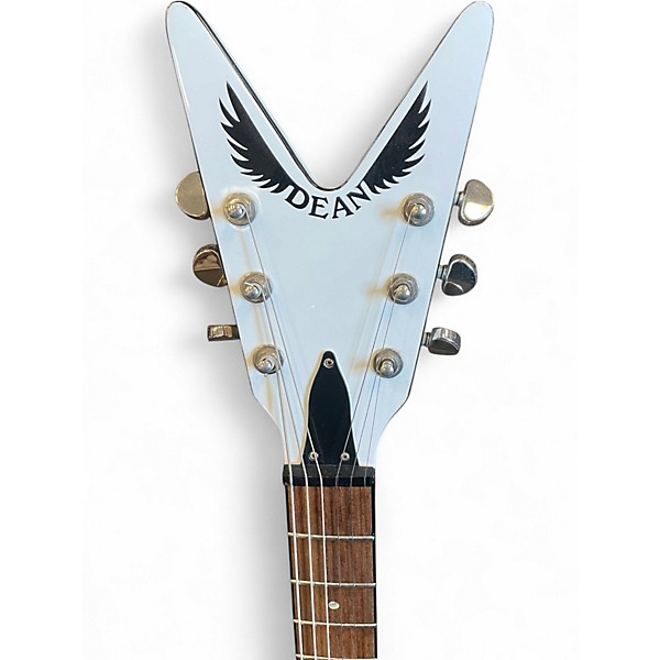 Used 2005 Dean Z-EXPLORER Arctic White Solid Body Electric Guitar