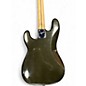 Used 2001 Squier Standard Precison Bass Special Metallic Black Electric Bass Guitar