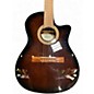 Used Ibanez GA35TCE Dark Violin Sunburst Classical Acoustic Electric Guitar