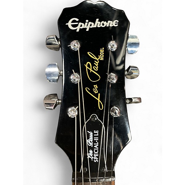 Used Epiphone Les Paul Special II Vintage Sunburst Solid Body Electric Guitar